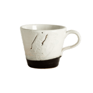 Natural enamel ceramic cup